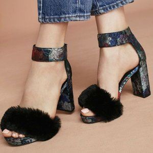 Jeffrey Campbell Lindsay Brocade Heels
